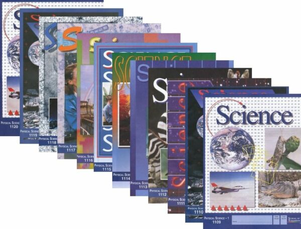10th Grade Physical Science Complete Set (High School) from Accelerated Christian Education ACE Accelerated Christian Education ACE Curriculum Express