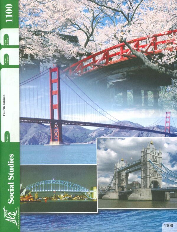 World Geography (Pace 1100) from Accelerated Christian Education ACE Workbook Curriculum Express