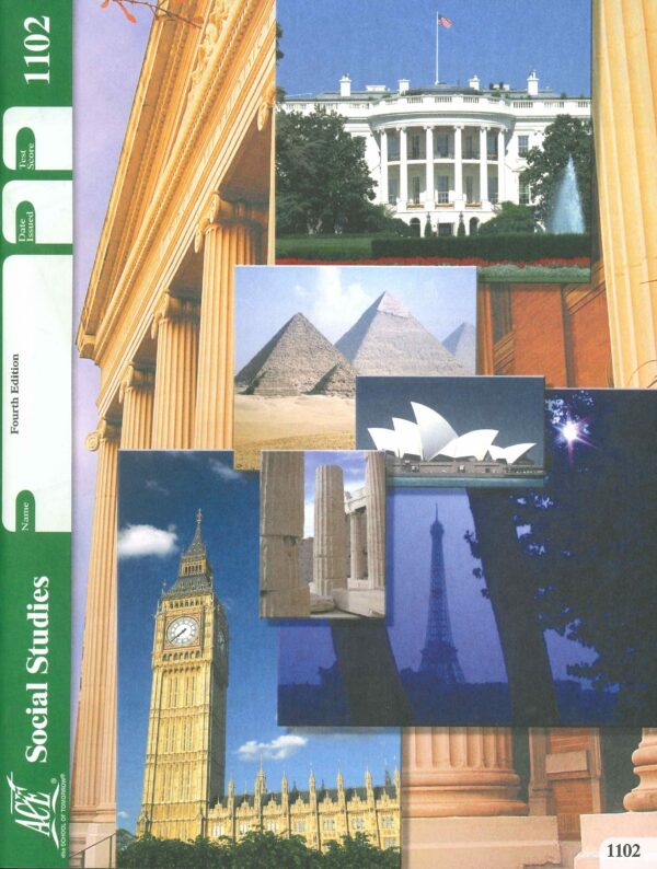 World Geography (Pace 1102) from Accelerated Christian Education ACE Workbook Curriculum Express