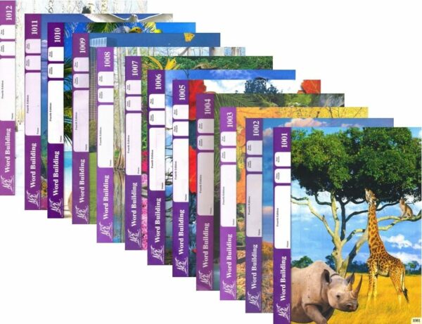 1st Grade Word Building Complete Set by Accelerated Christian Education ACE Accelerated Christian Education ACE Curriculum Express