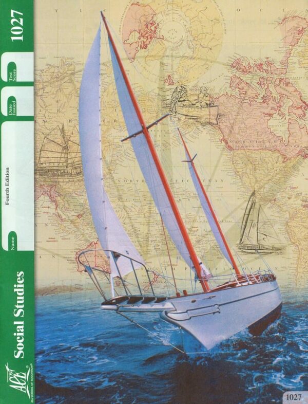 3rd Grade Social Studies Pace 1027 by Accelerated Christian Education ACE Workbook Curriculum Express
