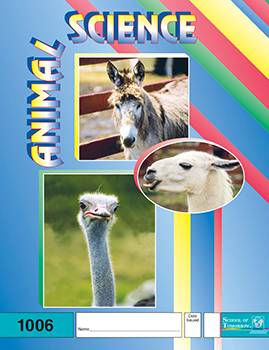 1st Grade Animal Science Pace 1006 by Accelerated Christian Education ACE 6 of 12 Curriculum Express