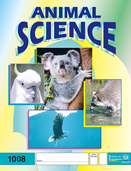 1st Grade Animal Science Pace 1008 by Accelerated Christian Education ACE 8 of 12 Curriculum Express