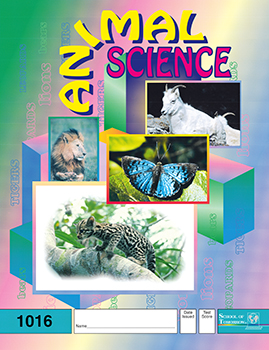 2nd Grade Animal Science Pace 1016 by Accelerated Christian Education ACE Workbook Curriculum Express