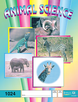 2nd Grade Animal Science Pace 1024 by Accelerated Christian Education ACE 12 of 12 Curriculum Express