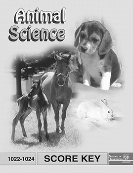 2nd Grade Animal Science Answer Key 1022-1024 by Accelerated Christian Education ACE 4 of 4 Curriculum Express
