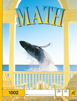 1st Grade Math Pace 1002 by Accelerated Christian Education ACE 2 of 12 Curriculum Express