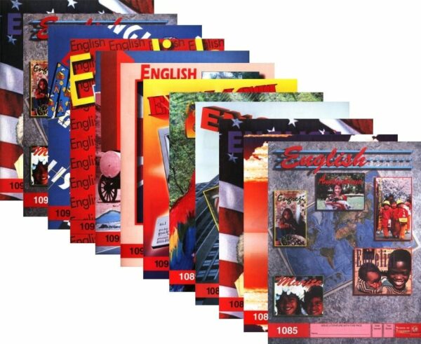 8th Grade English Complete Set from Accelerated Christian Education ACE Accelerated Christian Education ACE Curriculum Express