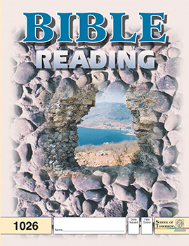 3rd Grade Bible Reading Pace 1026 by Accelerated Christian Education ACE Workbook Curriculum Express