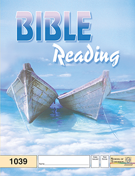 4th Grade Bible Reading Pace 1039 by Accelerated Christian Education ACE 3 of 12 Curriculum Express