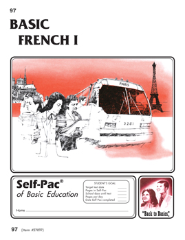 High School French I Pace 97 by Accelerated Christian Education ACE 1 of 12 Curriculum Express