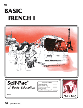 High School French I Pace 98 by Accelerated Christian Education ACE 2 of 12 Curriculum Express
