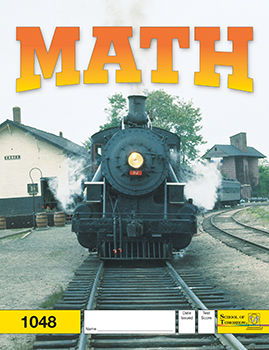 4th Grade Math Pace 1048 by Accelerated Christian Education ACE Workbook Curriculum Express