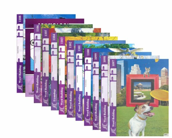 9th Grade Etymology Complete Set from Accelerated Christian Education ACE Workbook Curriculum Express
