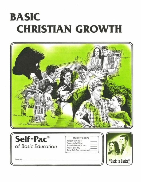 Christian Growth Unit 1 (Pace 133) from Accelerated Christian Education ACE Workbook Curriculum Express