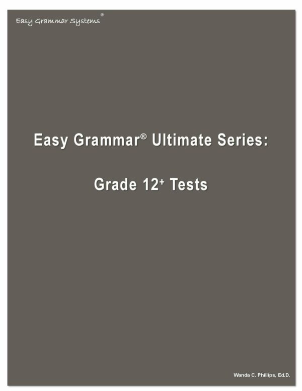 Grade 12 Tests