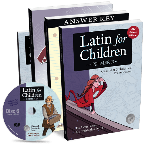 Latin for Children B Complete Set by Classical Academic Press CD Curriculum Express