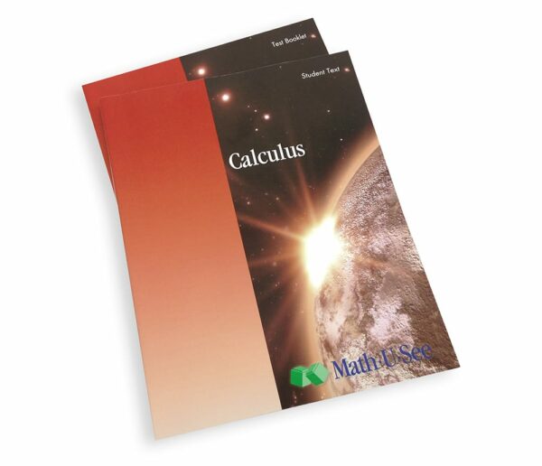 Calculus Student Pack from Math-U-See Grade 12 Curriculum Express