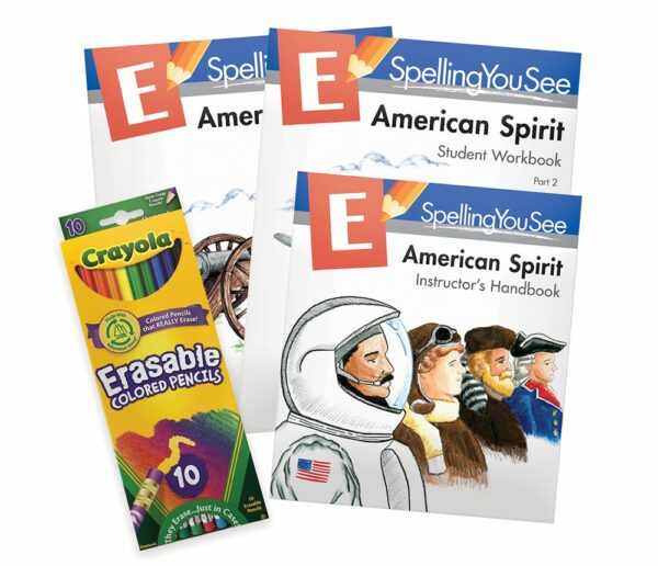 Level E: American Spirit Universal Pack from Spelling You See English Curriculum Express