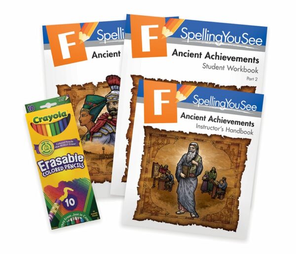 Level F: Ancient Achievements Universal Pack from Spelling You See English Curriculum Express