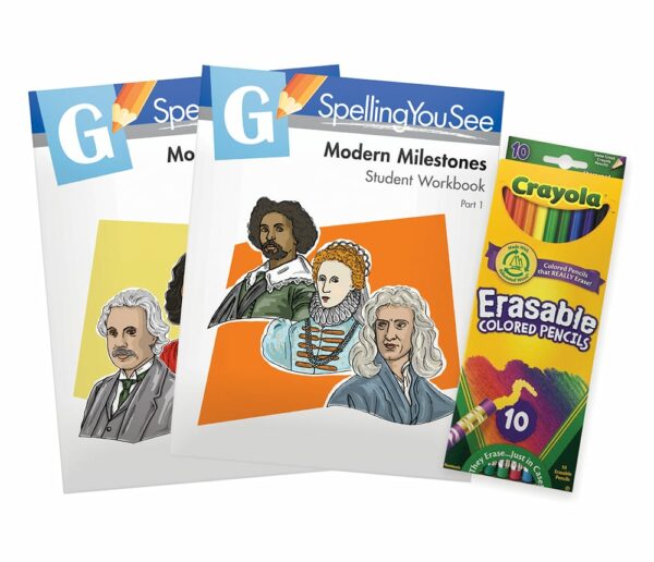 Level G: Modern Milestones Student Pack from Spelling You See English Curriculum Express