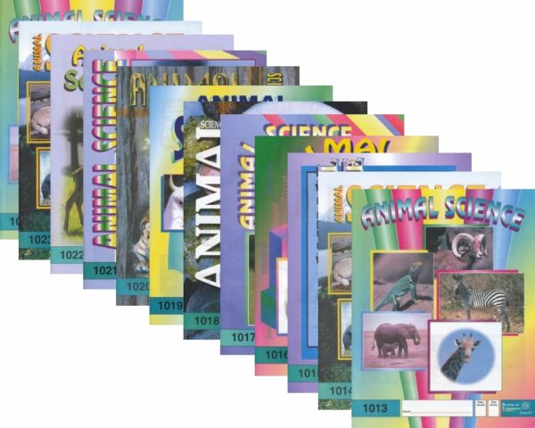 2nd Grade Animal Science COMPLETE Set from ACE Accelerated Christian Education Workbook Curriculum Express