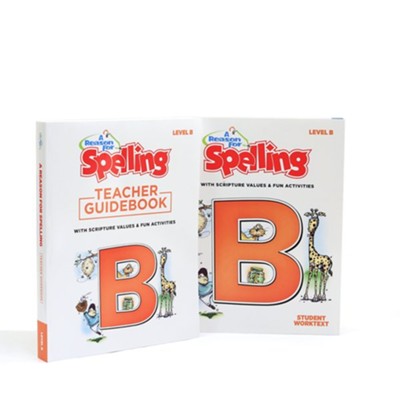 Level B Set from A Reason For Spelling Workbook Curriculum Express