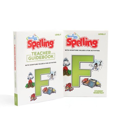Level F Set from A Reason For Spelling Workbook Curriculum Express