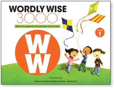 Wordly Wise 3000 (4th Edition) Grade 1 Student Book Workbook Curriculum Express