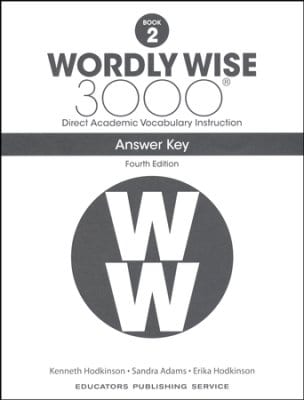 Wordly Wise 3000 (4th Edition) Grade 2 Key Grade 2 Curriculum Express