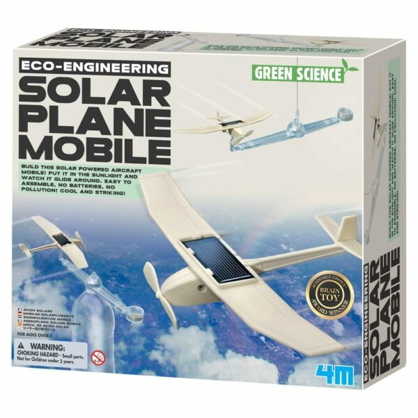 Solar Plane Mobile Kit from 4M Games Curriculum Express