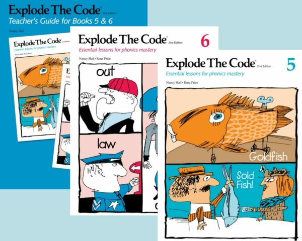 Explode the Code, Books 5 & 6 with Teacher Guide Teacher's Guide Curriculum Express