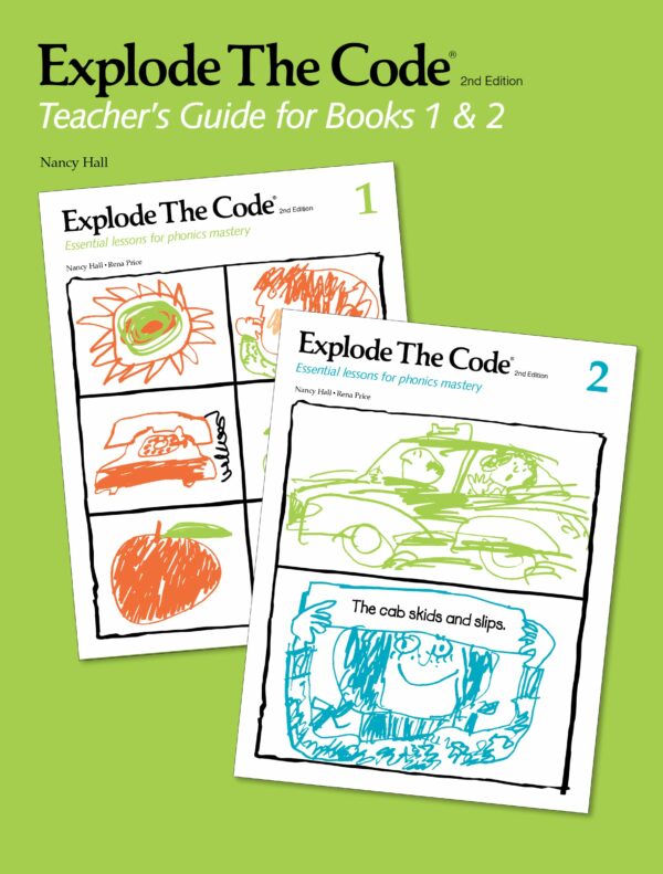 Explode The Code Teacher’s Guide for Books 1 & 2 EPS-Explode The Code Curriculum Express