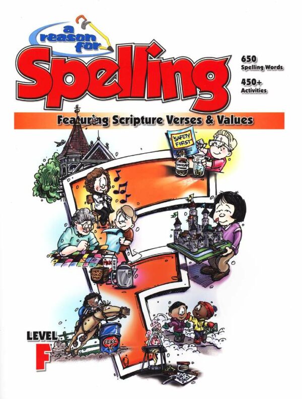 Level F Student Book from A Reason for Spelling A Reason for Spelling Curriculum Express