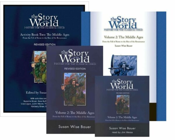 Story of the World Volume II: The Middle Ages Complete Set Kit Curriculum Express