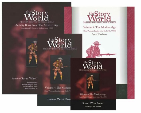 Story of the World Volume IV: The Modern Age Complete Set Kit Curriculum Express