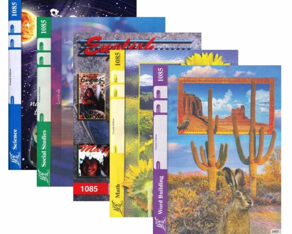 *8th Grade ACE 5 Subject COMPLETE Set Accelerated Christian Education ACE Curriculum Express
