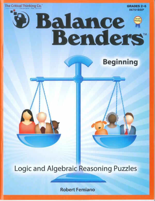 Balance Benders™ Beginning from The Critical Thinking Company Workbook Curriculum Express