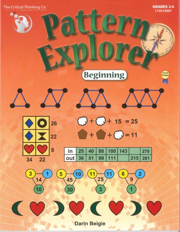Pattern Explorer Beginning from The Critical Thinking Company Workbook Curriculum Express