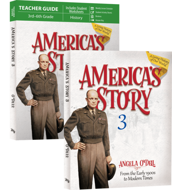 America’s Story 3 Set from Master Books Grade 3 Curriculum Express