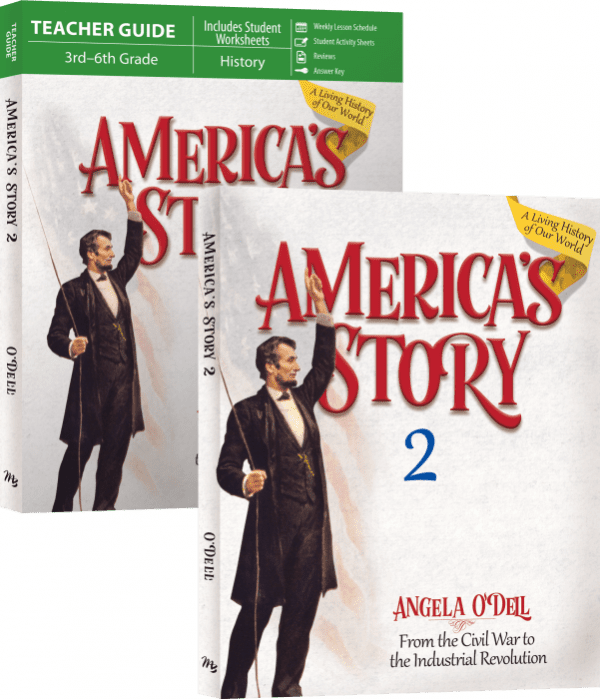 America’s Story 2 Set from Master Books Grade 3 Curriculum Express