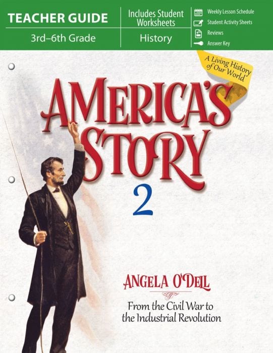 America’s Story 2 Teacher Guide from Master Books Paperback Curriculum Express