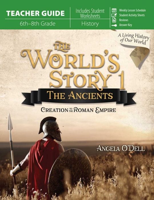 The World’s Story 1: The Ancients Teacher Guide from Master Books Paperback Curriculum Express