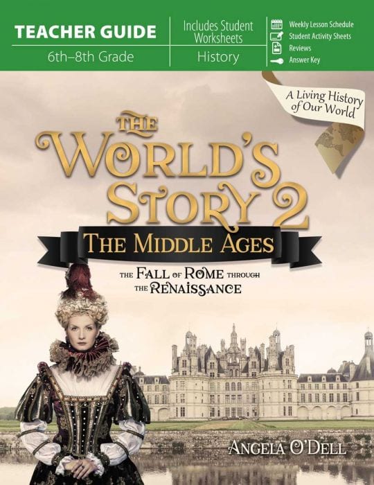 The World’s Story 2: The Middle Ages Teacher Guide from Master Books Paperback Curriculum Express