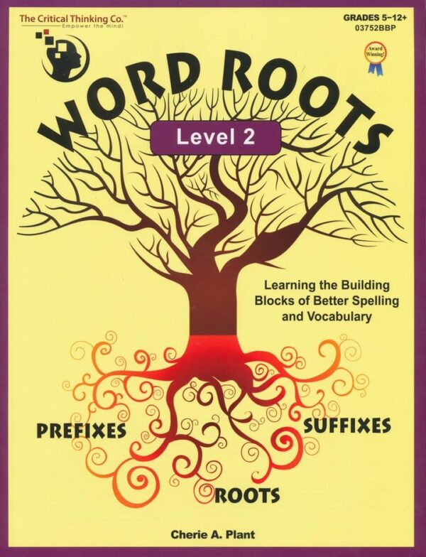 Word Roots Level 2 from The Critical Thinking Company Workbook Curriculum Express