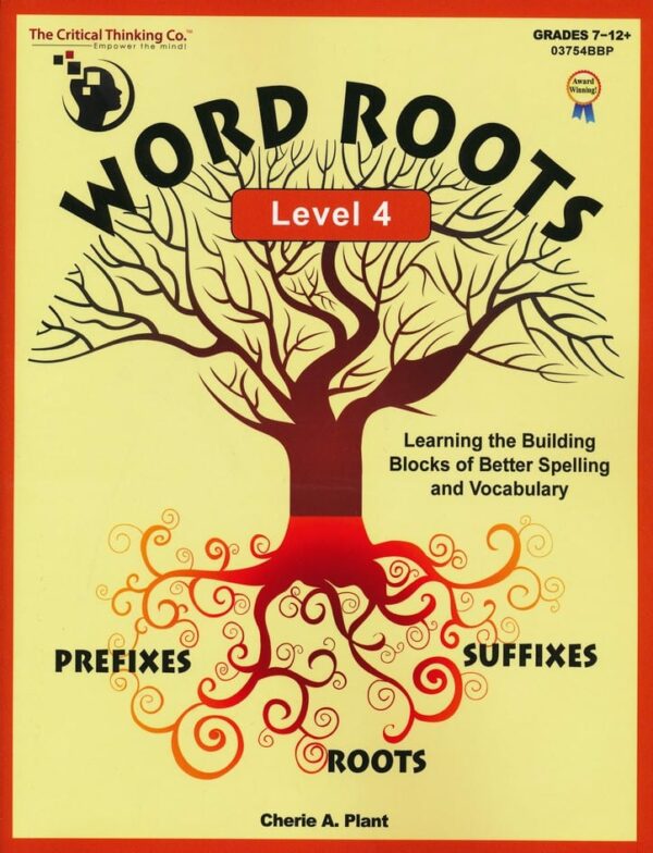 Word Roots Level 4 from The Critical Thinking Company Workbook Curriculum Express