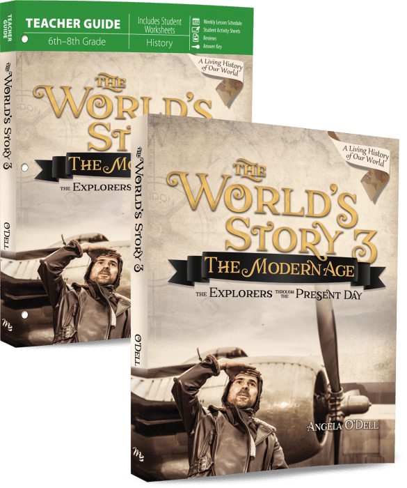 The World’s Story 3: The Modern Age Set from Master Books Paperback Curriculum Express