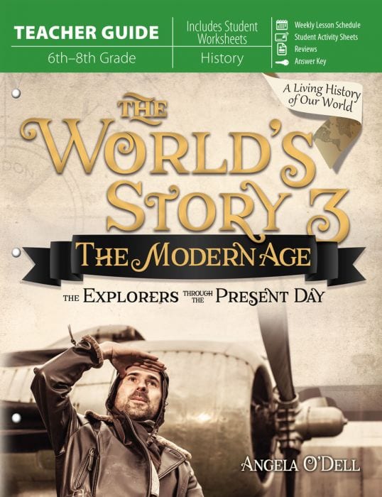 The World’s Story 3: The Modern Age Teacher Guide from Master Books Paperback Curriculum Express