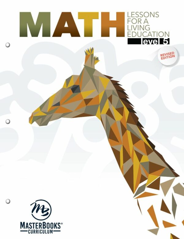 Math Lessons for a Living Education: Level 5 from Master Books Paperback Curriculum Express