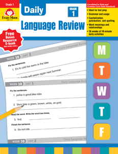 Daily Language Review, Grade 3 from Evan-Moor English Curriculum Express